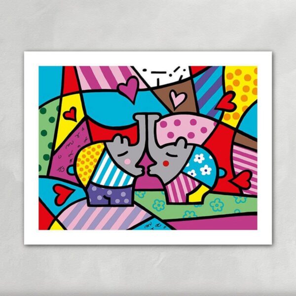 Hommage an Britto Siebdruck - Otto Waalkes