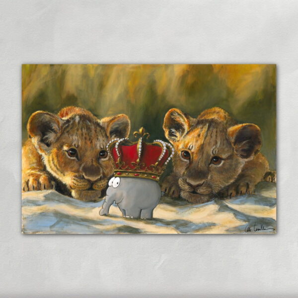 Lion King Siebdruck - Otto Waalkes