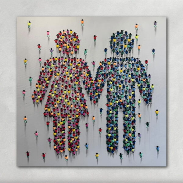 Personen - Original von Juan Aliaga