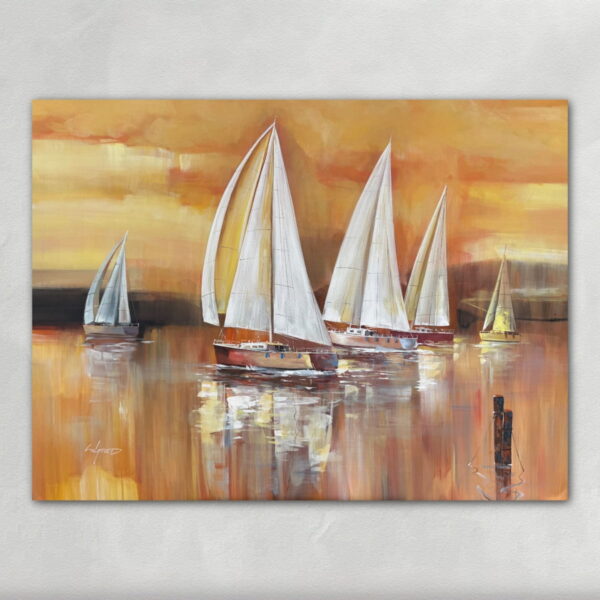 Boote - Original von Wilfred