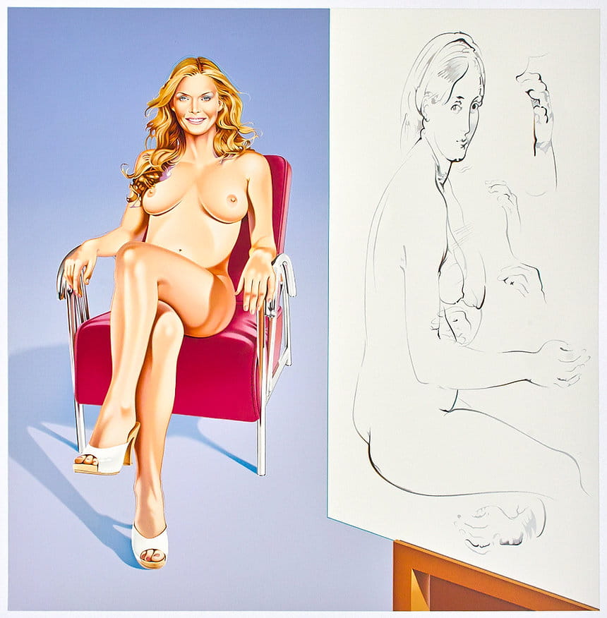 Drawing Lesson – Mel Ramos – Bild 2