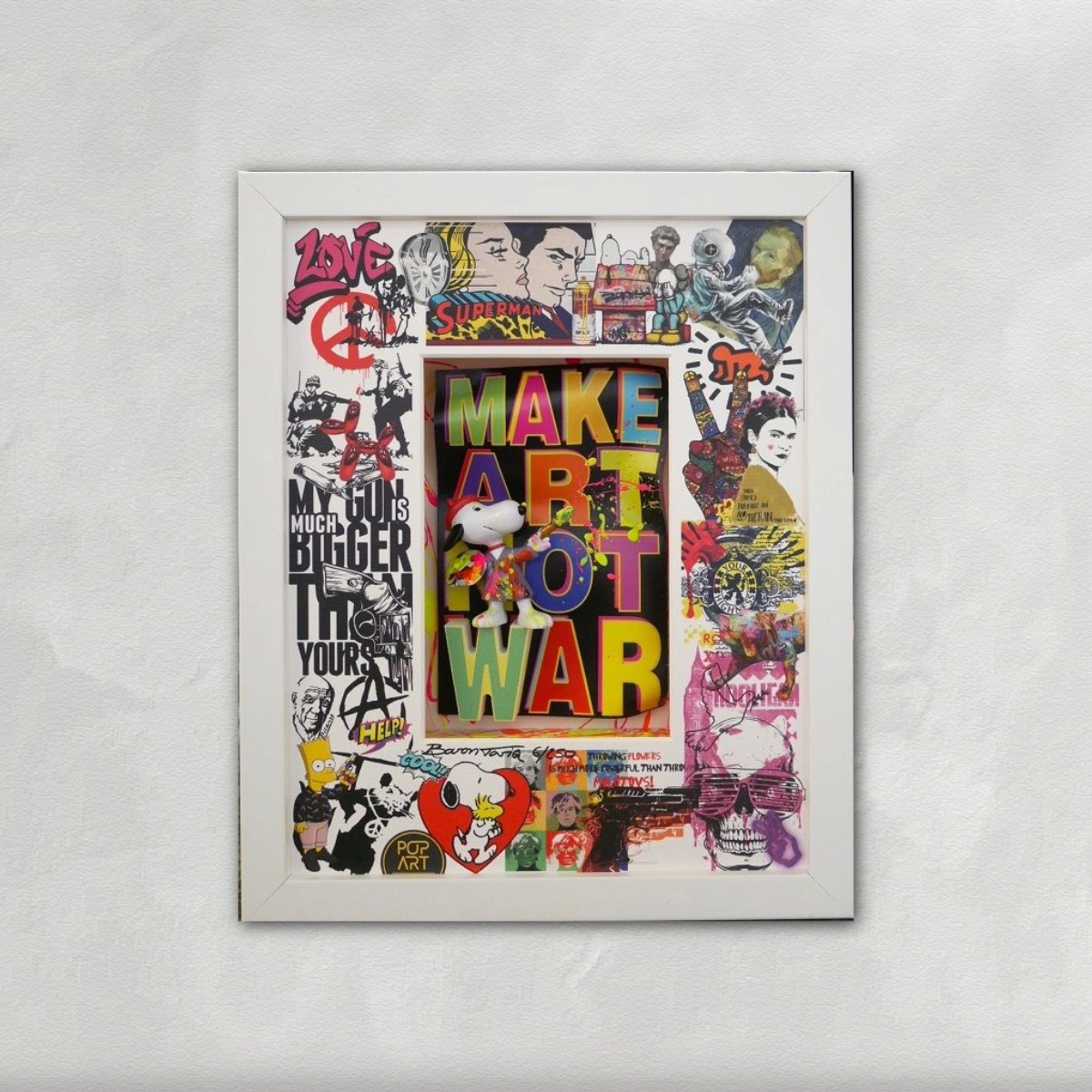 Make Art not War – Baron Tariq